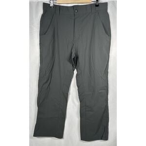 Royal Robbins Grey Hiking Outdoor Travel Nylon Lightweight Pant Women’s L 34x32